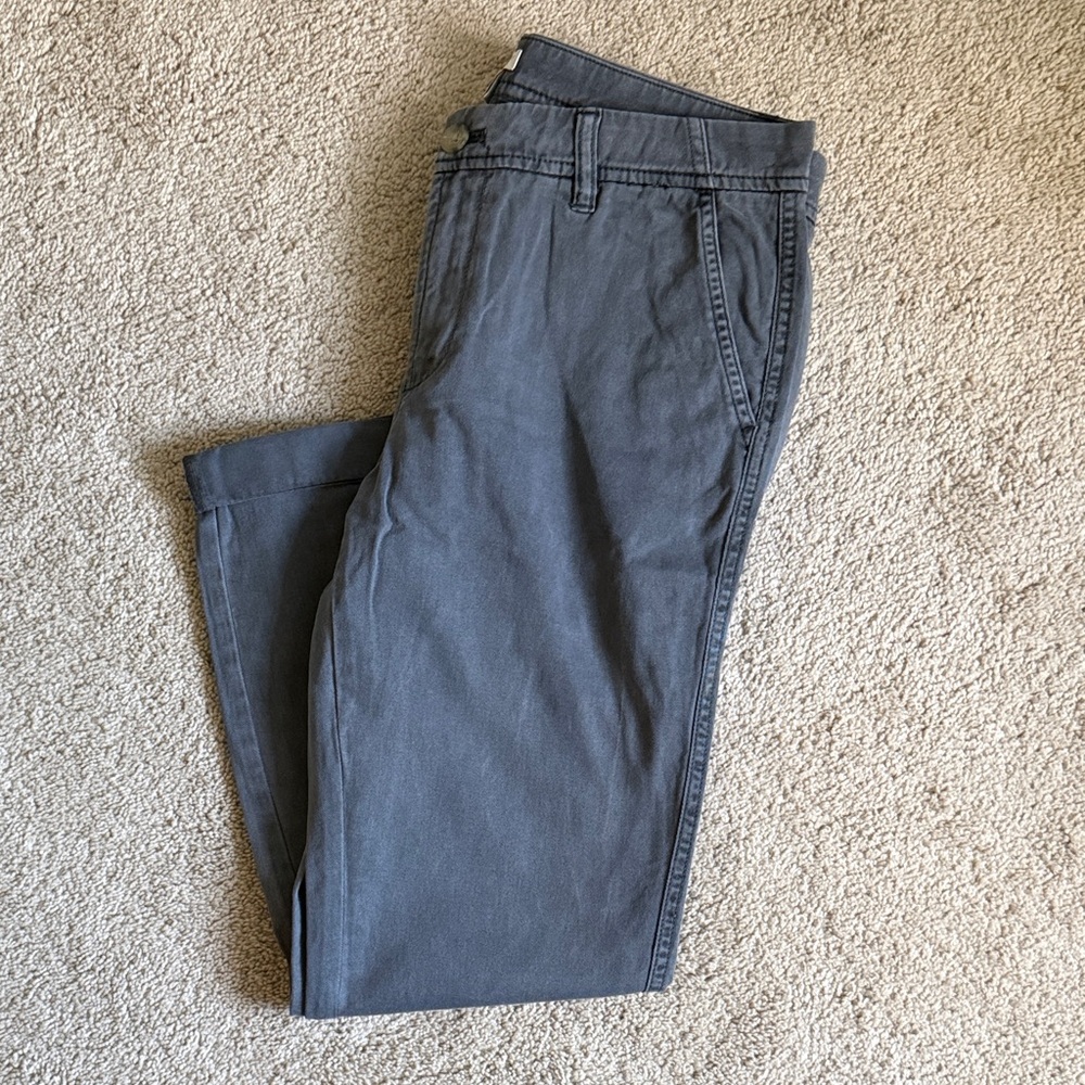 J. Crew women’s chino gray pants